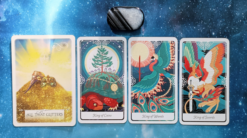 Pick-A-Card Tarot Reading for February 2026, Pile 2 - Black Agate All